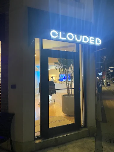 Clouded Cannabis store front