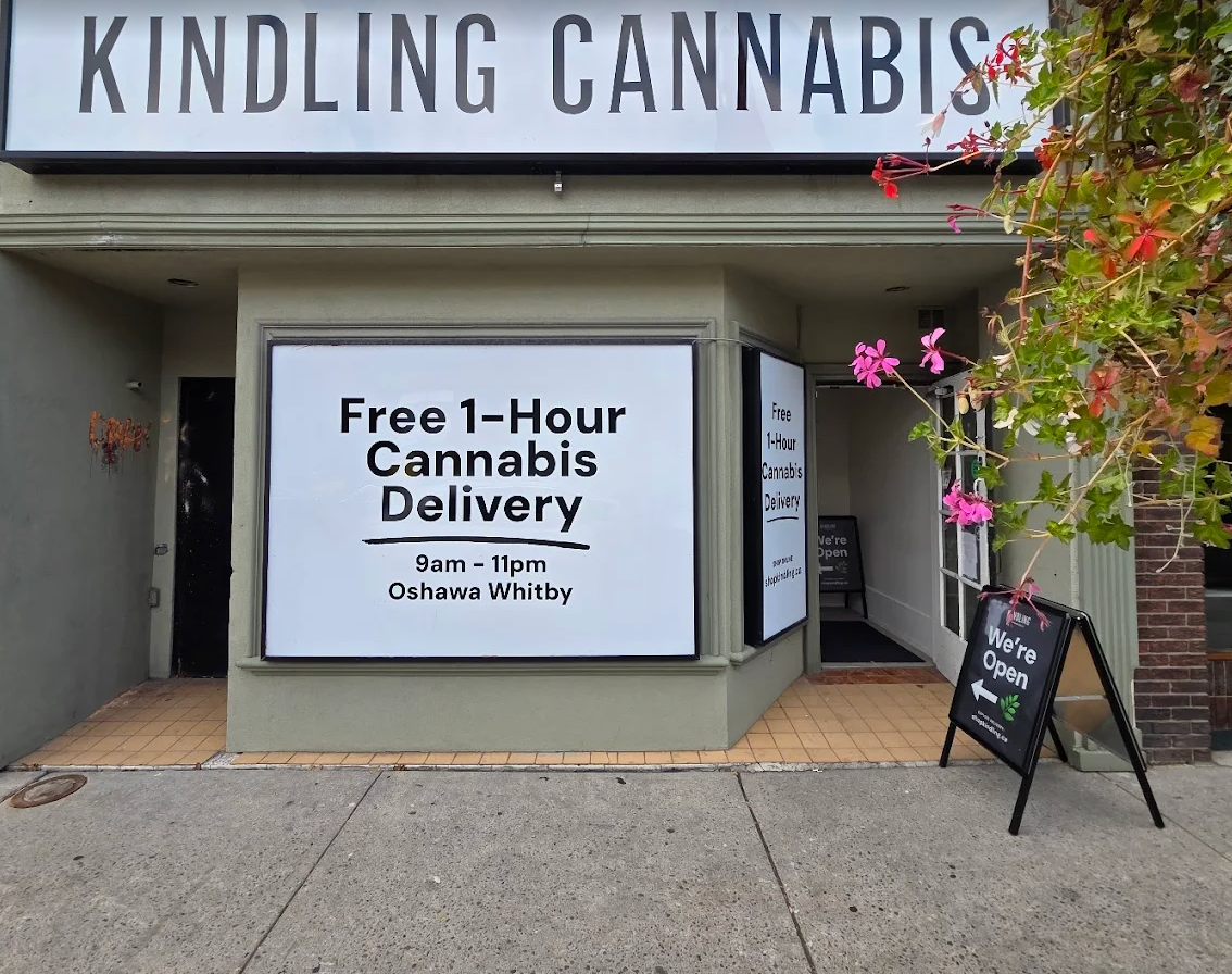 Kindling Cannabis - Oshawa store front