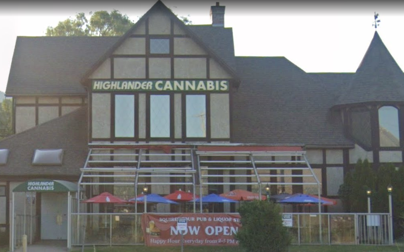Highland Cannabis - Vernon store front