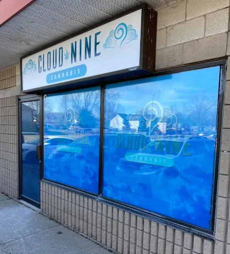 cloud nine cannabis store front