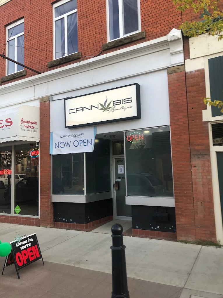 Cannabis Boutique store front