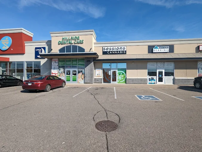 SESSIONS CANNABIS store front