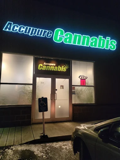 Accupure Cannabis store front