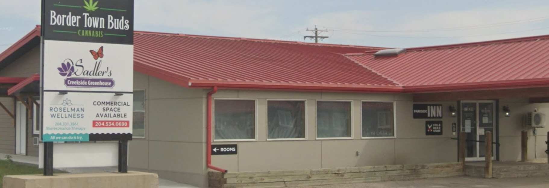 Border Town Buds store front