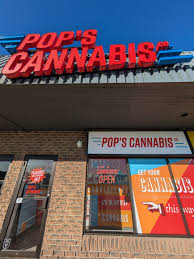 Pop's Cannabis store front