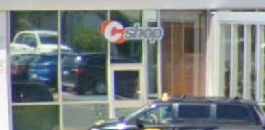C-Shop Cannabis store front