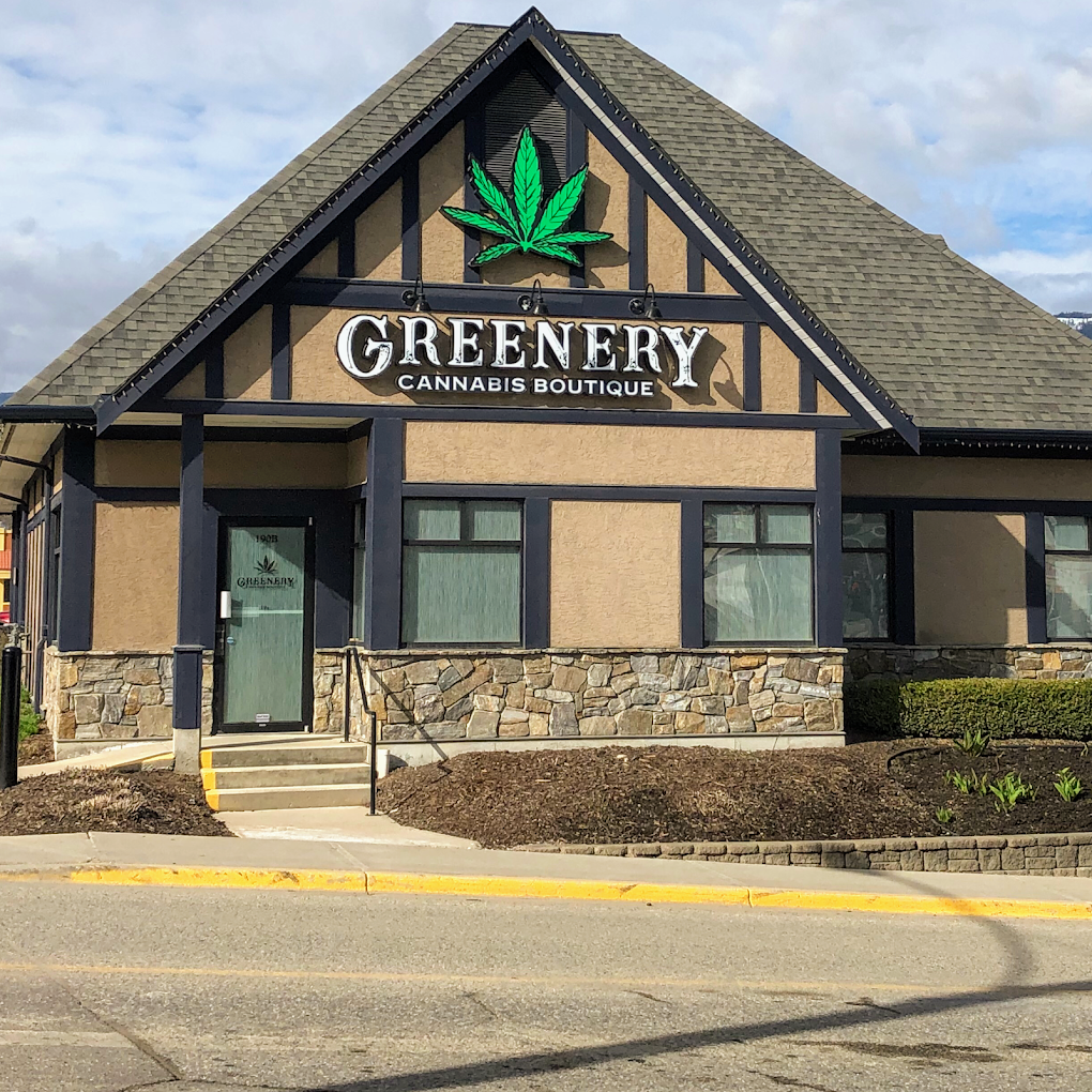 Greenery Cannabis Boutique store front
