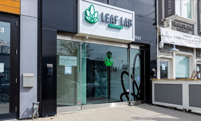 Leaf Lab Cannabis store front