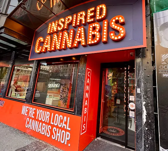 Inspired Cannabis - Downtown store front