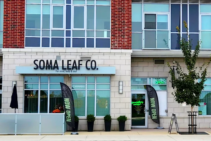 Soma Leaf Co. store front
