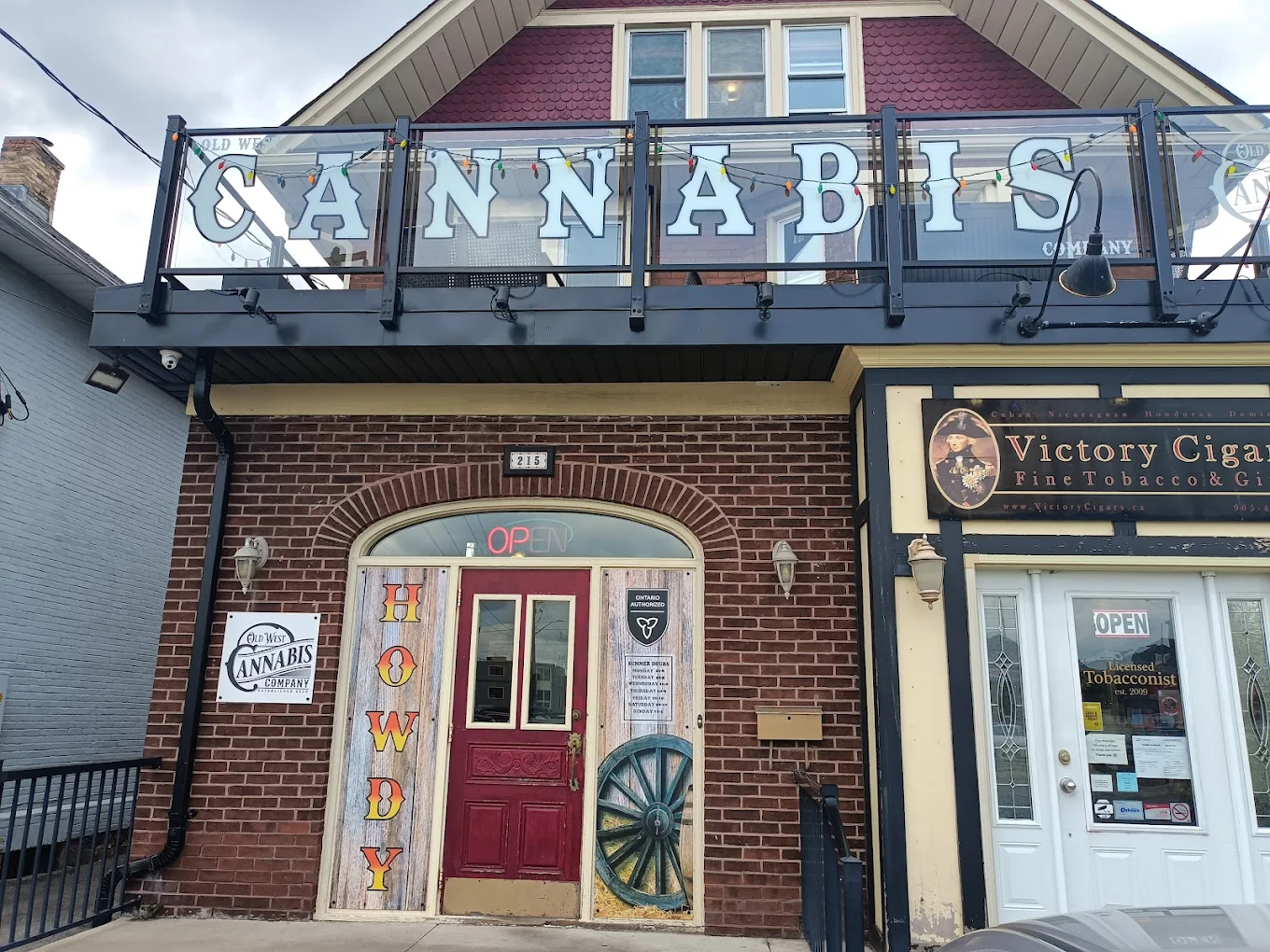 Old West Cannabis Company store front