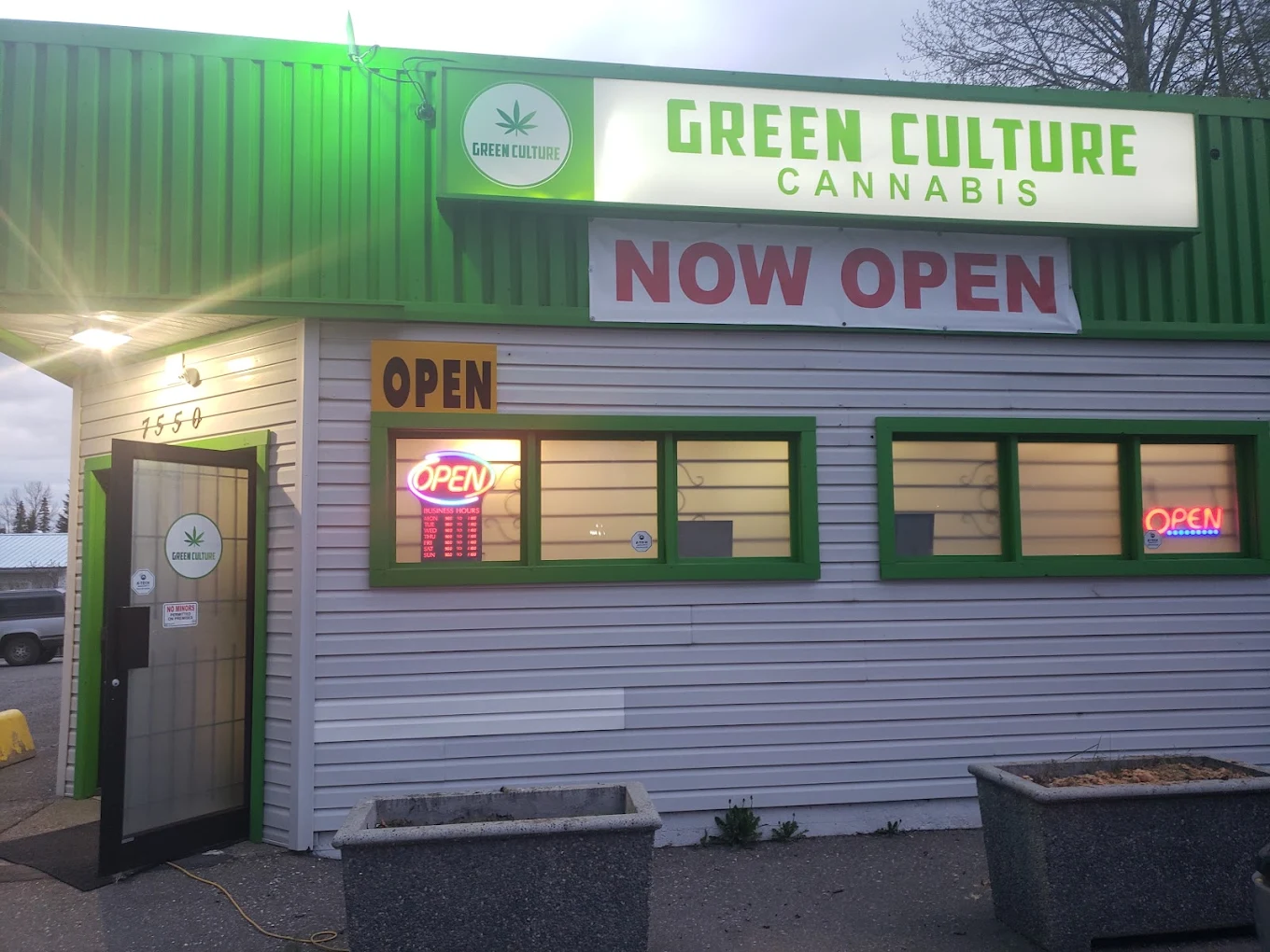 Green Culture - Prince George store front