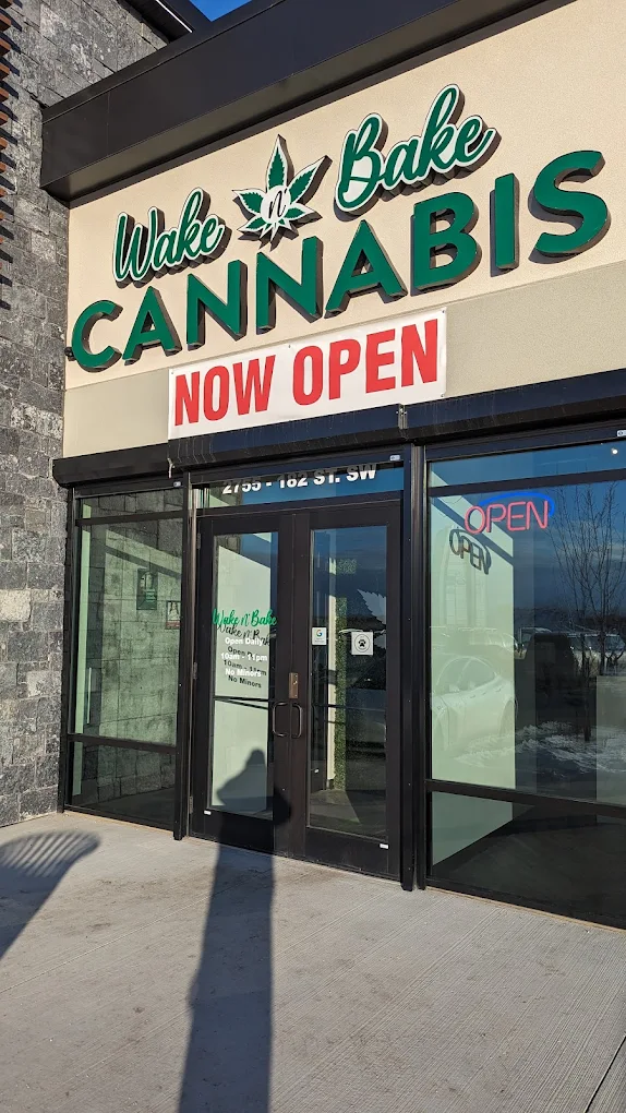 Wake N' Bake Cannabis - 182 St SW store front