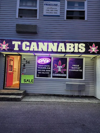T Cannabis store front