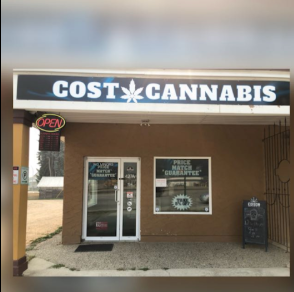 Cost Cannabis (Revelstoke) store front