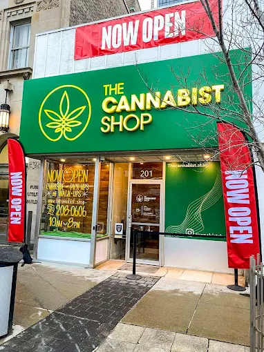 the cannabist shop store front