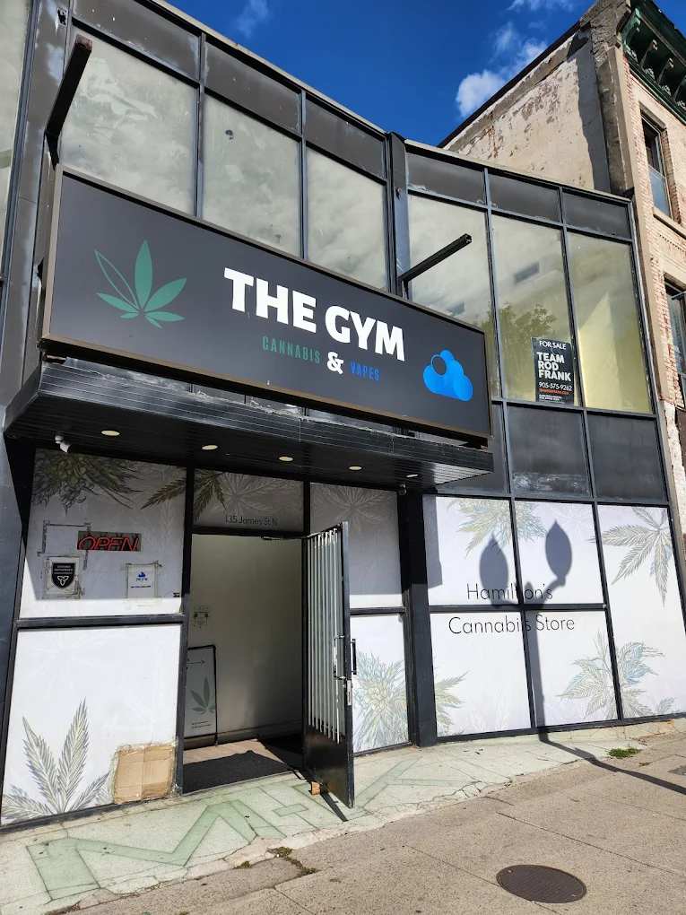 The Gym Cannabis store front