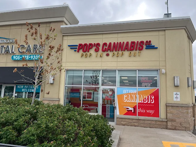 Pop's Cannabis Co. store front