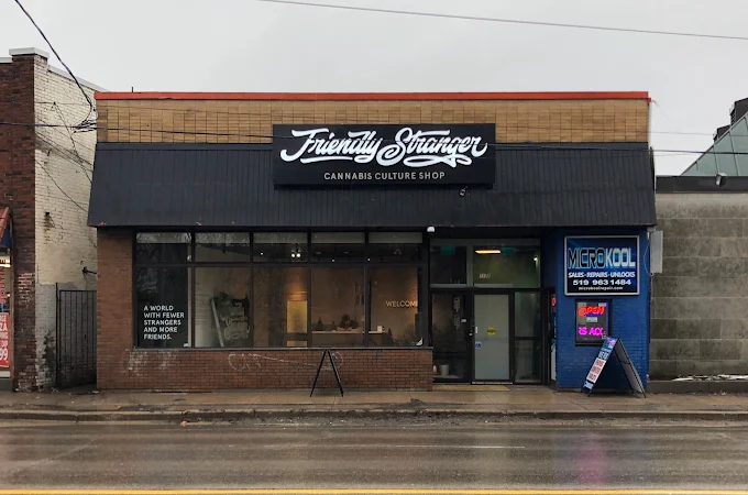 Friendly Stranger - London store front
