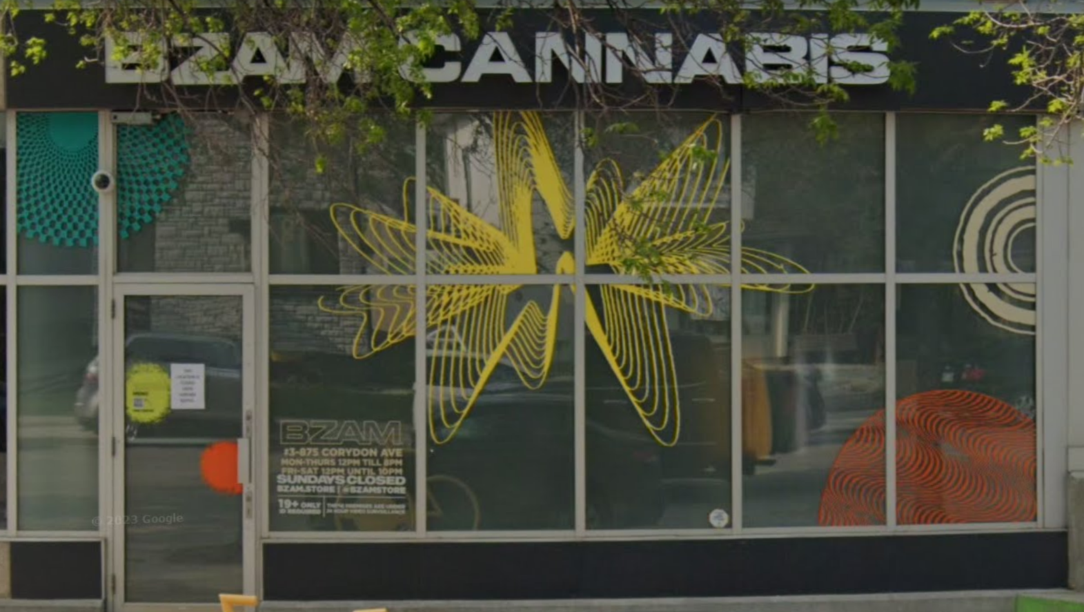 BZAM Cannabis store front