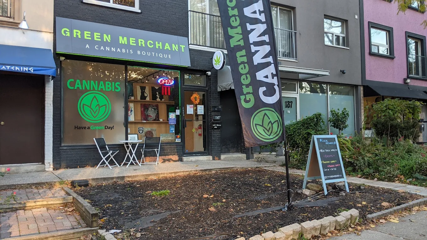Green Merchant - Toronto store front