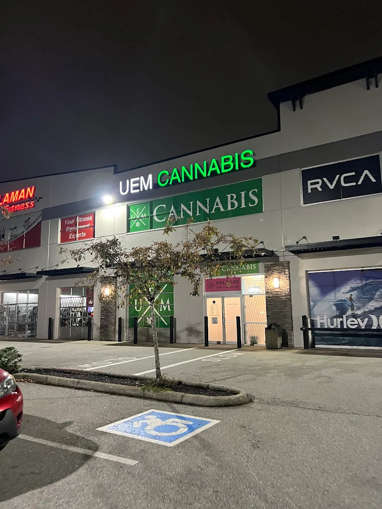 UEM Cannabis store front