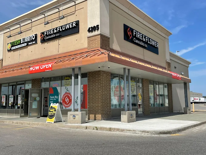 Fire & Flower Cannabis store front