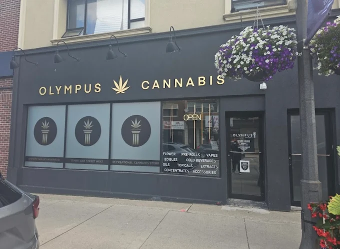 Olympus Cannabis store front