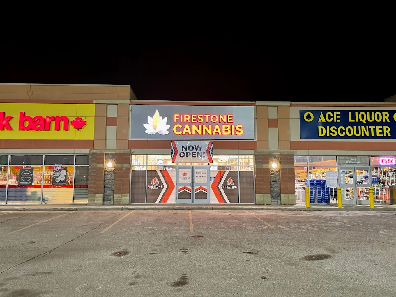 Firestone Cannabis - Leduc store front