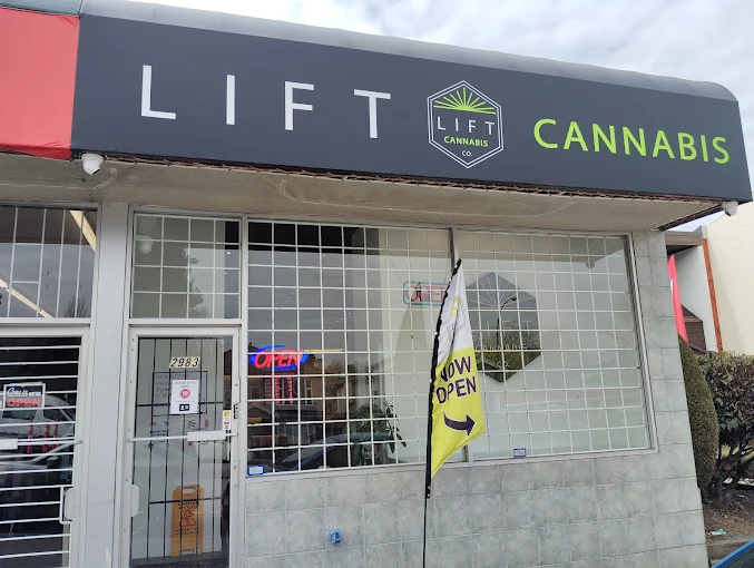 Lift Cannabis - Licensed Cannabis store front