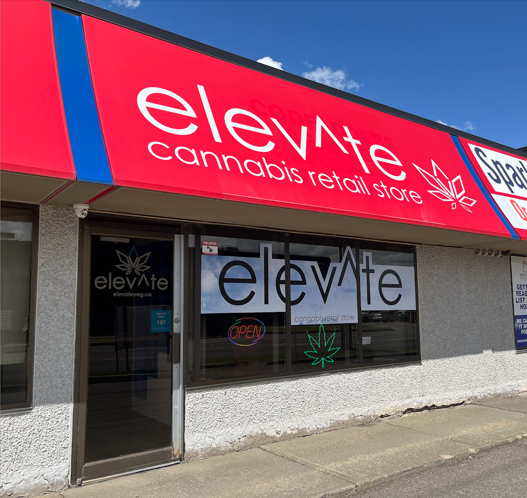 Elevate Cannabis store front