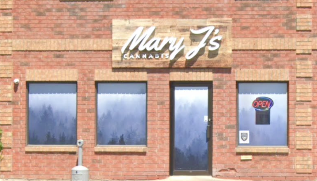 Mary J's Cannabis store front