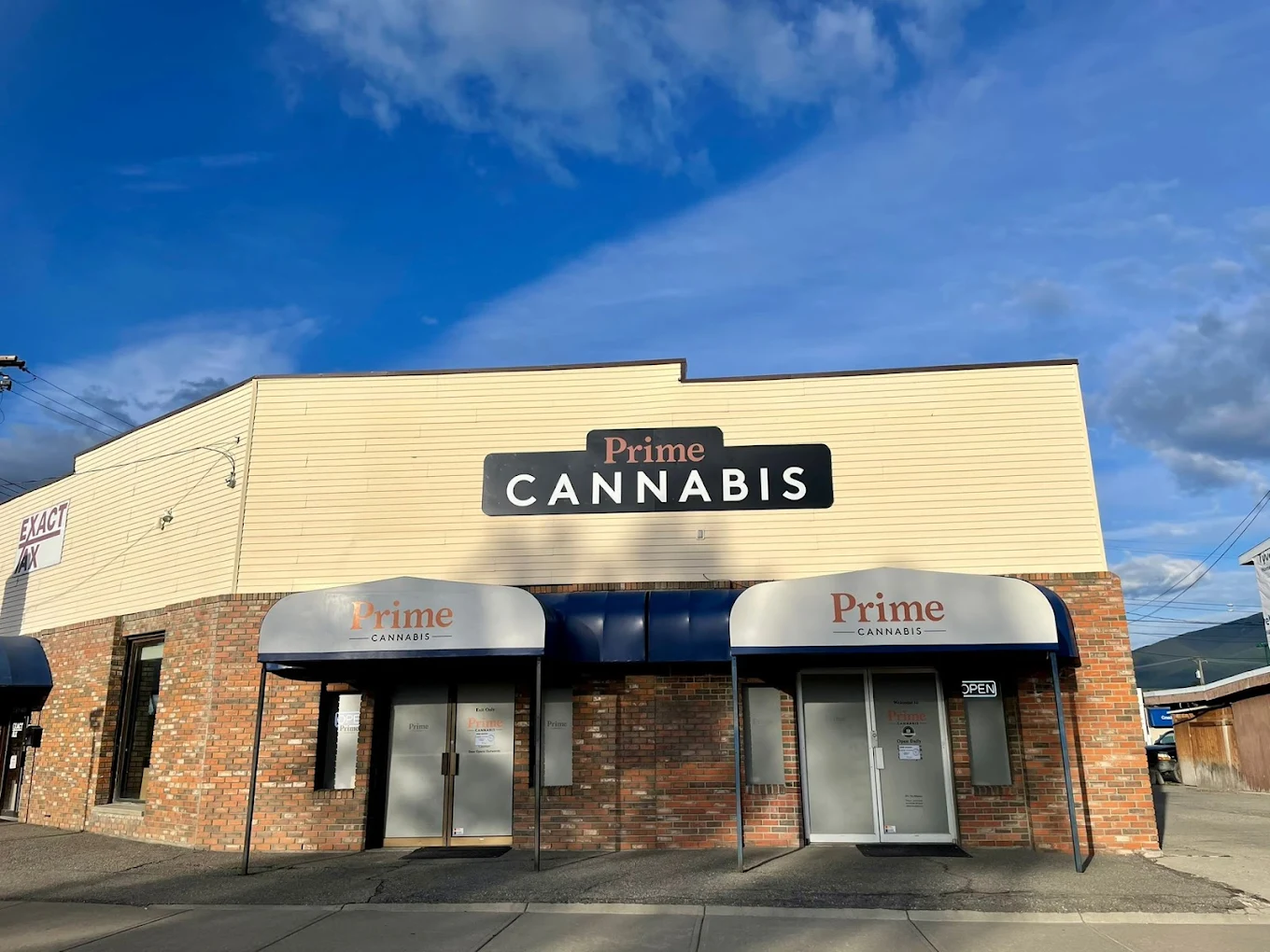 Prime Cannabis - Cranbrook store front