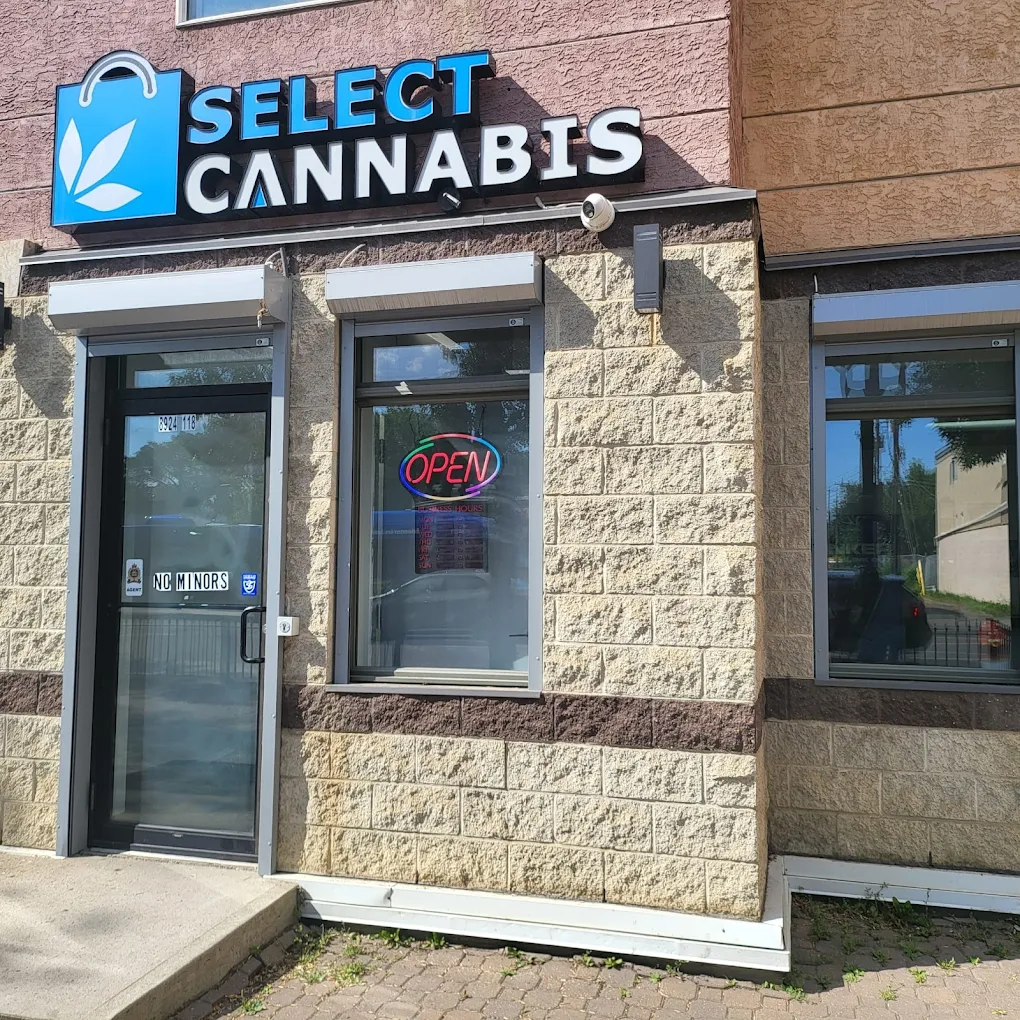 Select Cannabis Co. - Alberta Ave store front