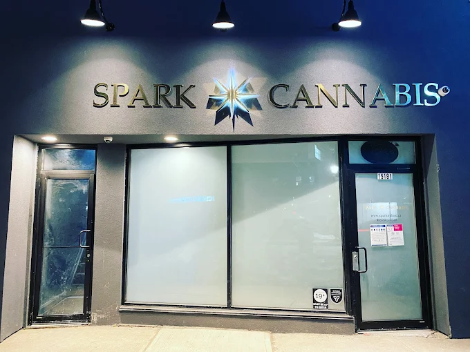 Spark Cannabis store front