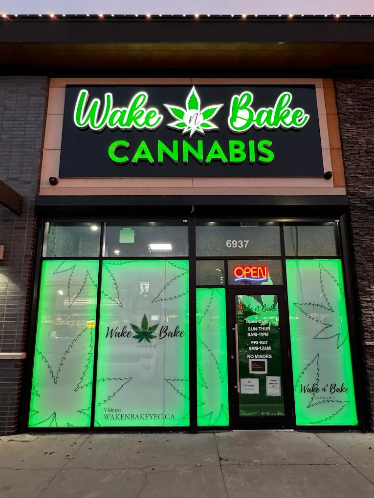 Wake N' Bake Ellerslie store front