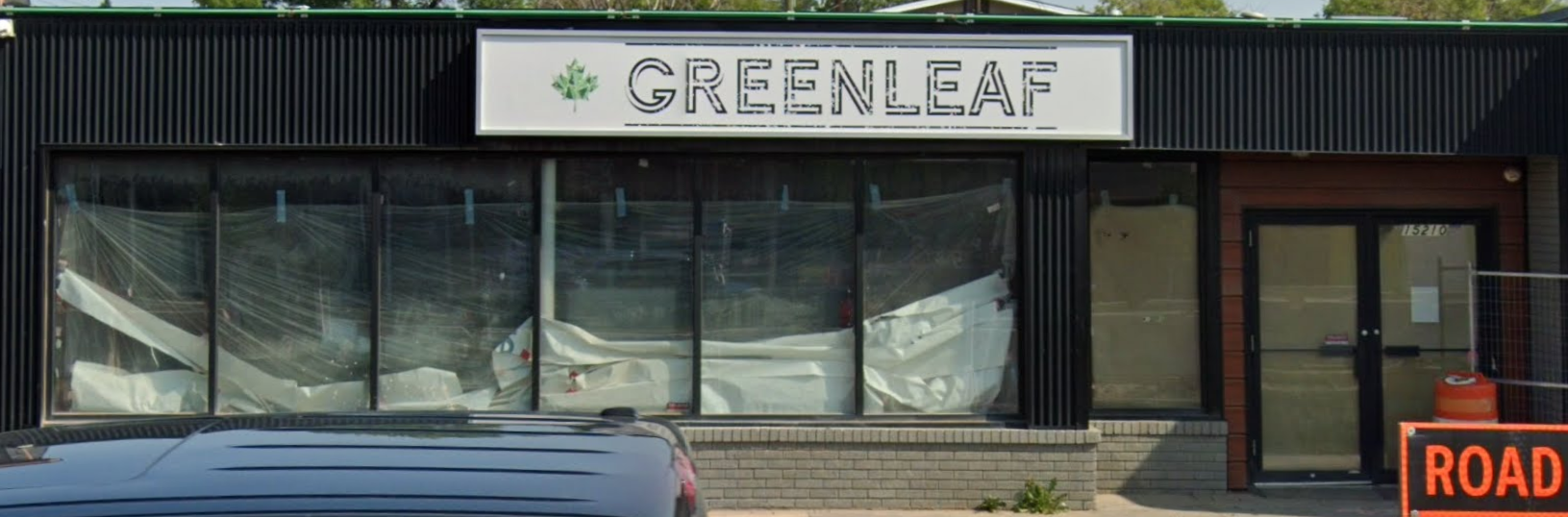 GreenLeaf Cannabis - Edmonton store front
