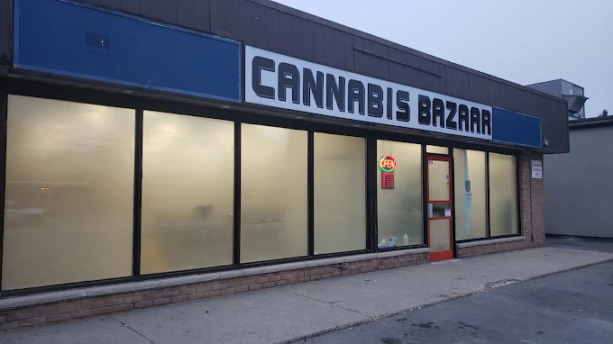 Cannabis Bazaar store front
