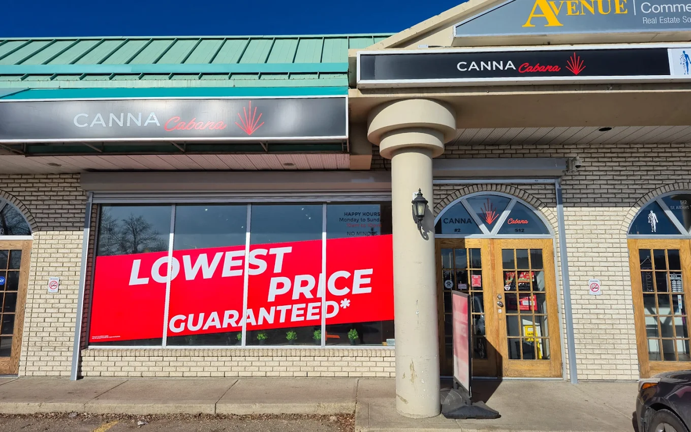 Canna Cabana - St. Albert store front