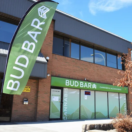 Bud Bar Cannabis - 10 St NW store front