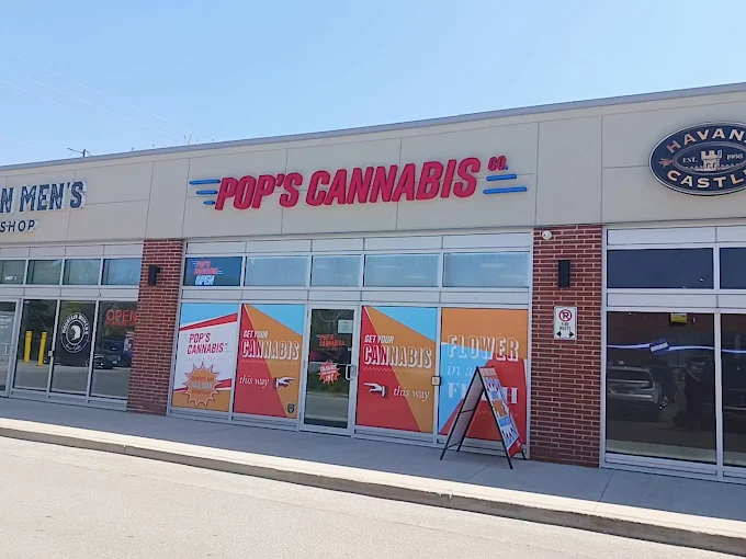 Pop's Cannabis Co. store front