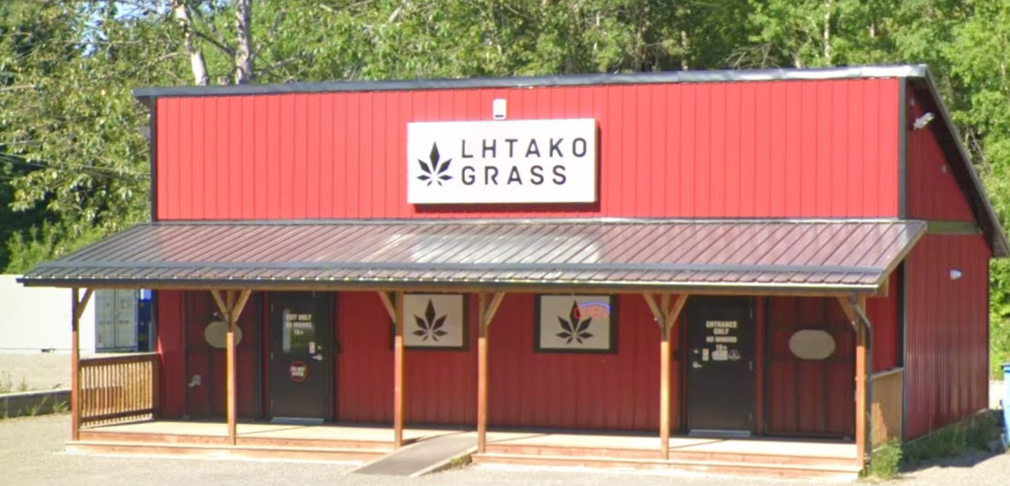 Lhtako Grass store front