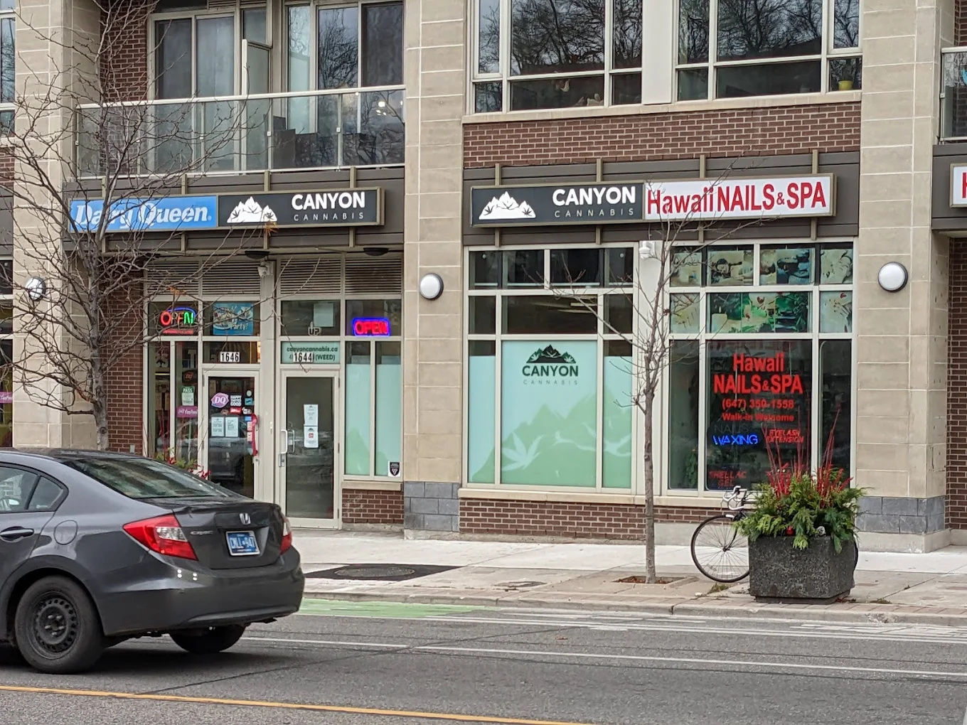 Canyon Cannabis - Bloor store front