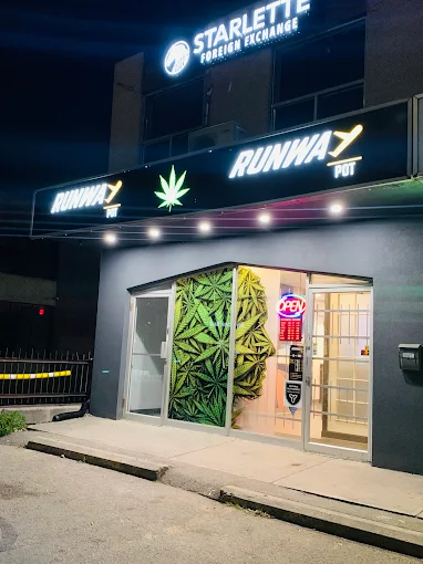 Runway Pot store front