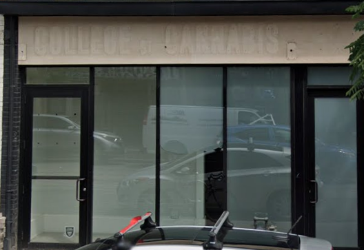 College Street Cannabis store front