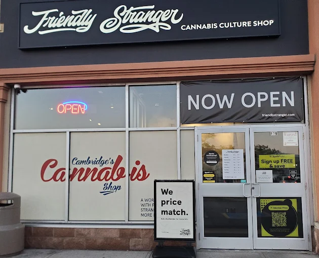 Friendly Stranger store front