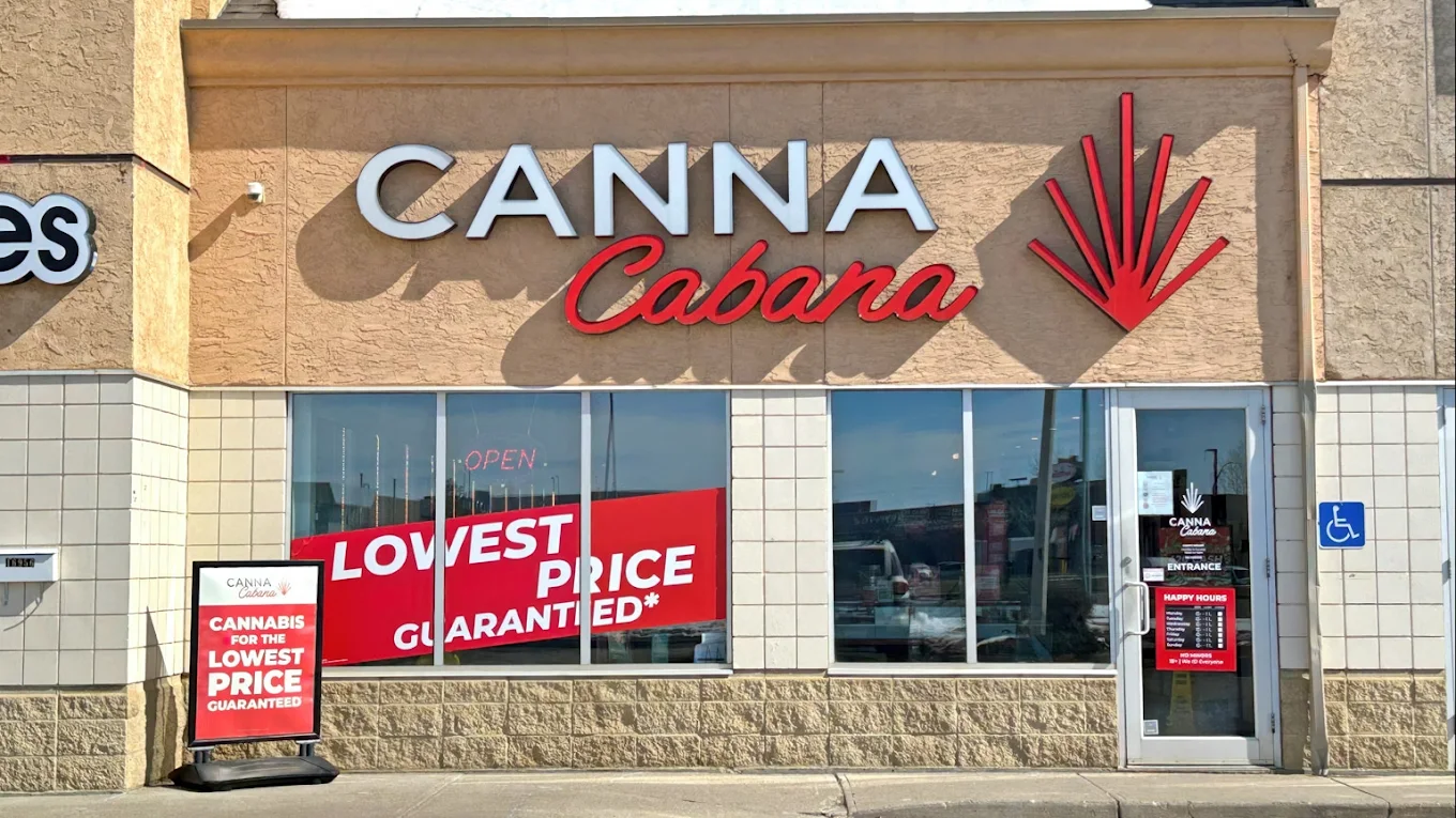 Canna Cabana - Edmonton 111th Avenue store front