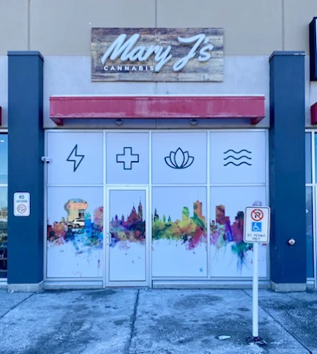 Mary J's Cannabis store front