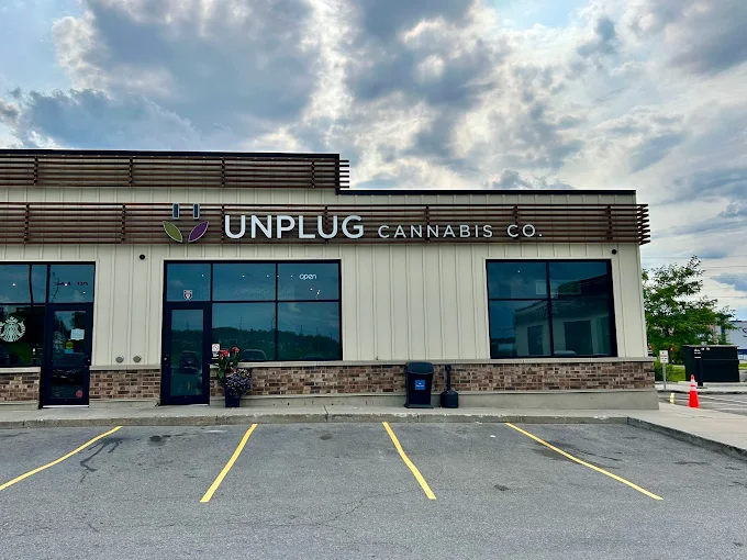 Unplug Cannabis Co. store front