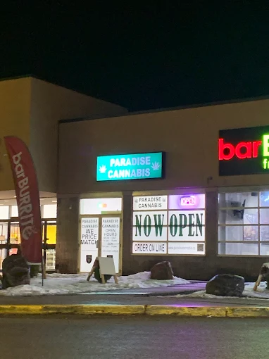 Paradise Cannabis store front